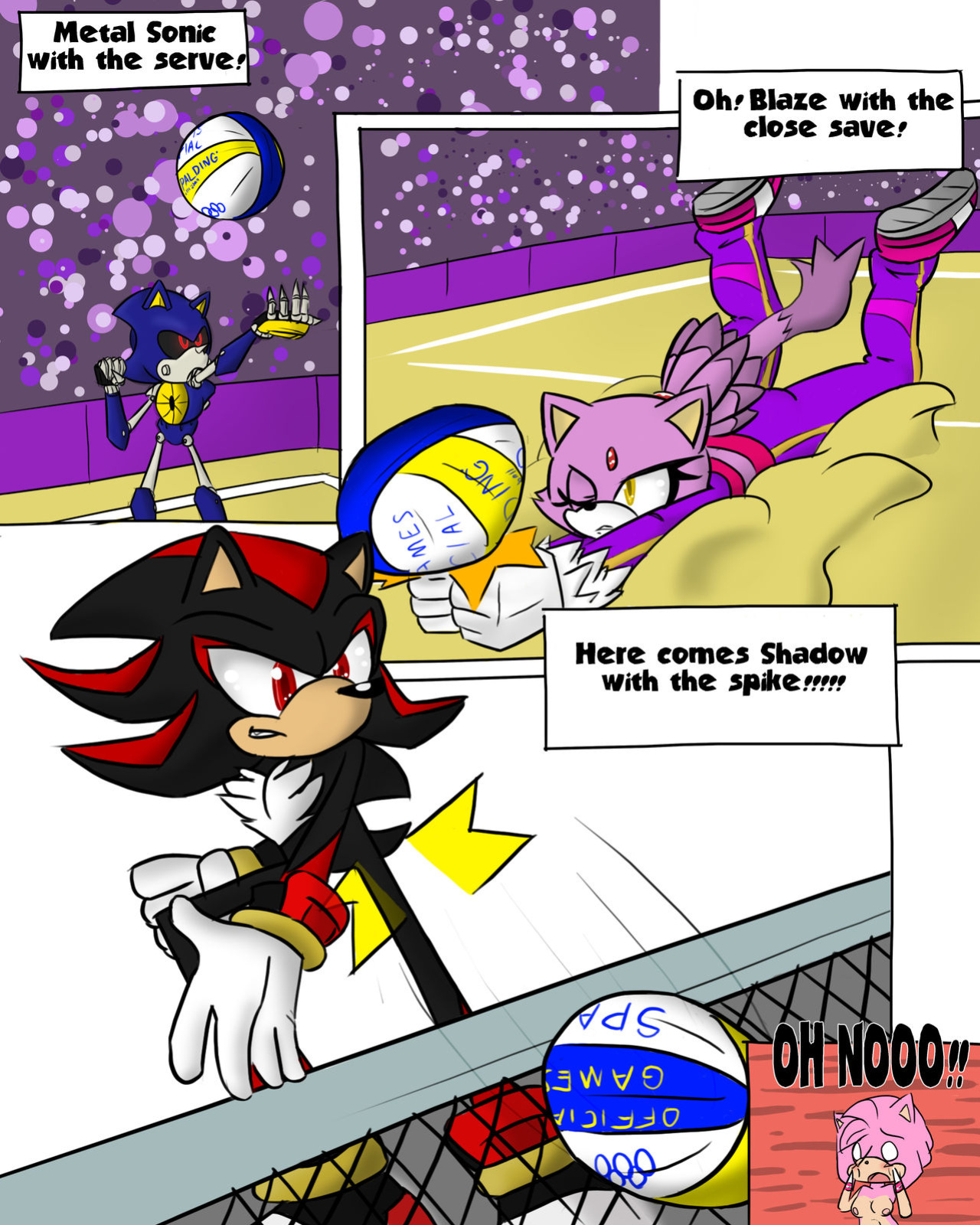 [Sandunky] All Fun And (Olympic) Games (Sonic The Hedgehog)