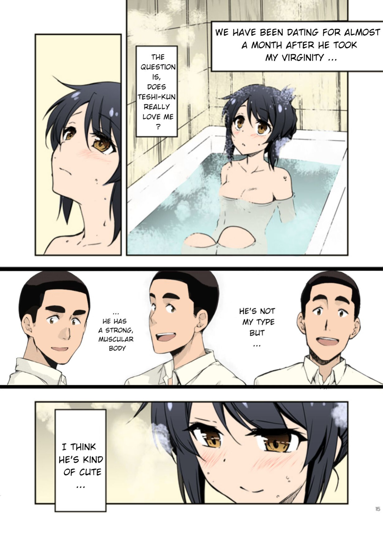 Kimi no Na wa. - & and & - Mitsuha Miyamziu & Teshigawara Katsuhiko (Coelacanth) (colored by mikakucoloring)