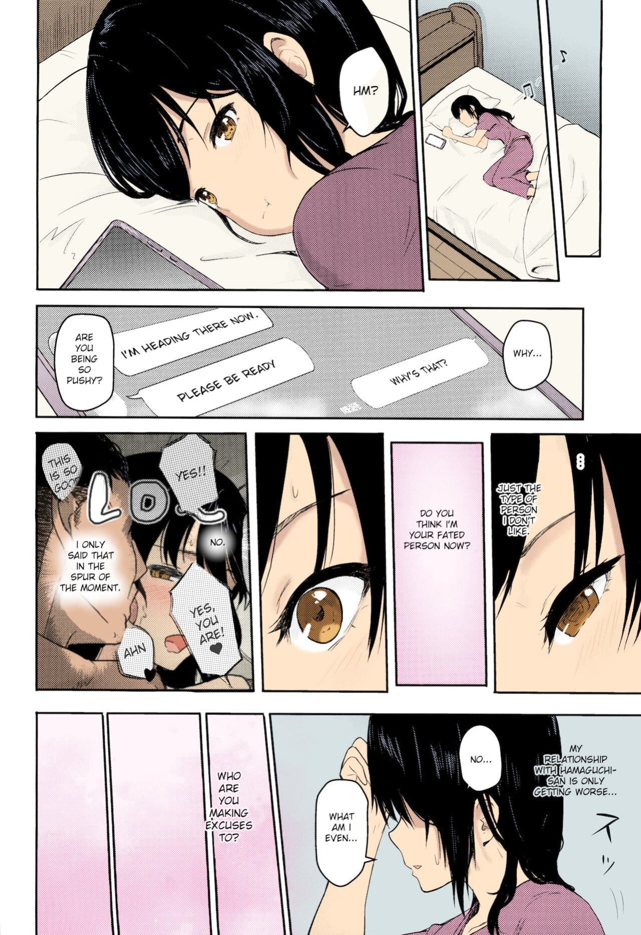 Kimi no Na wa. - & and & - Mitsuha Miyamziu & Teshigawara Katsuhiko (Coelacanth) (colored by mikakucoloring)