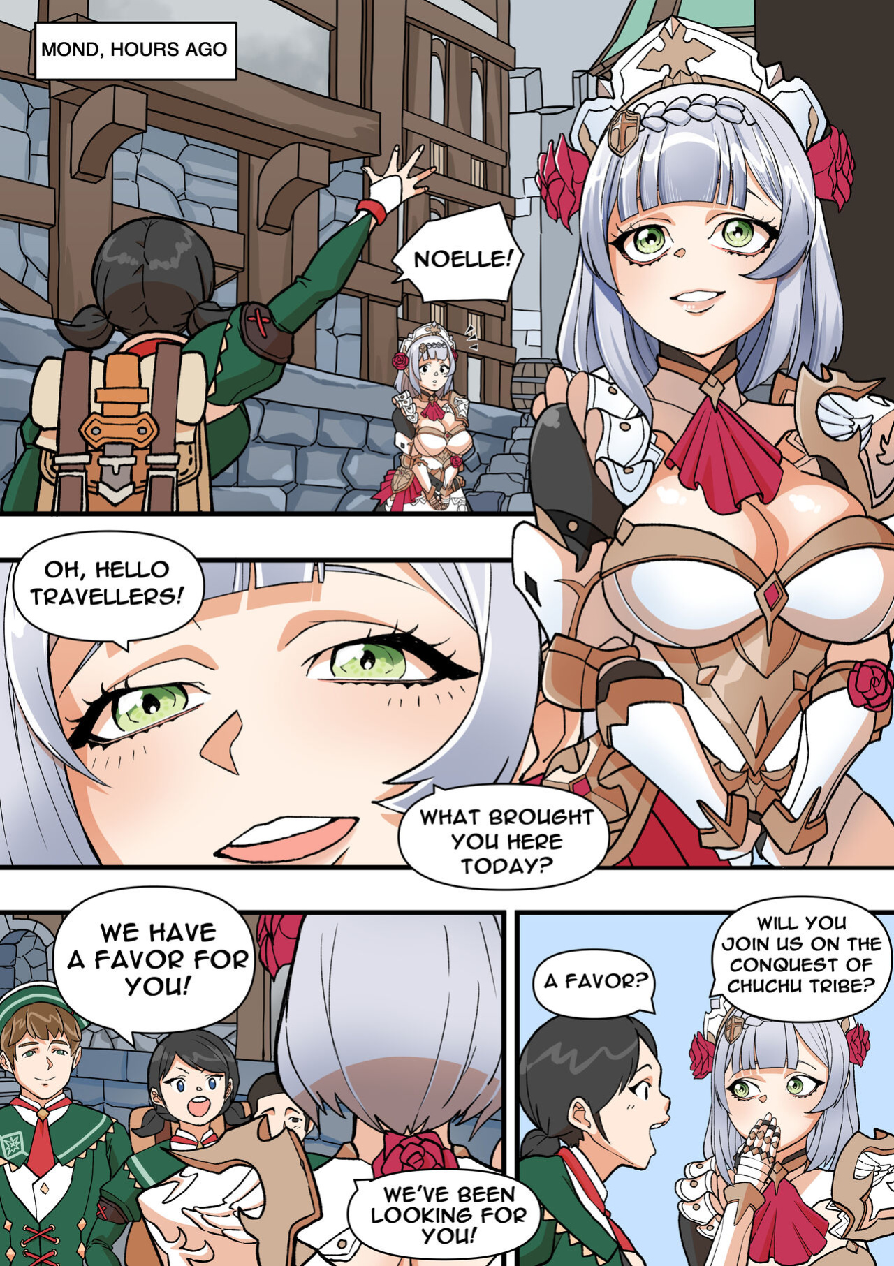 [BLUECANDY] World Mission -An Episode of Noelle- (Genshin Impact)