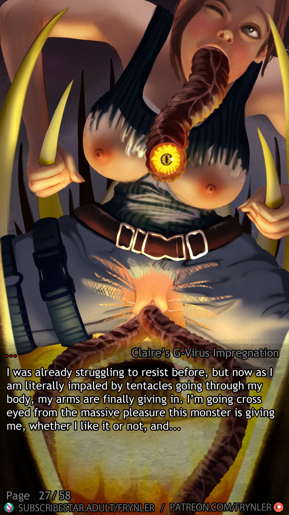 [Frynler] Claires G-Virus Impregnation (Resident Evil)