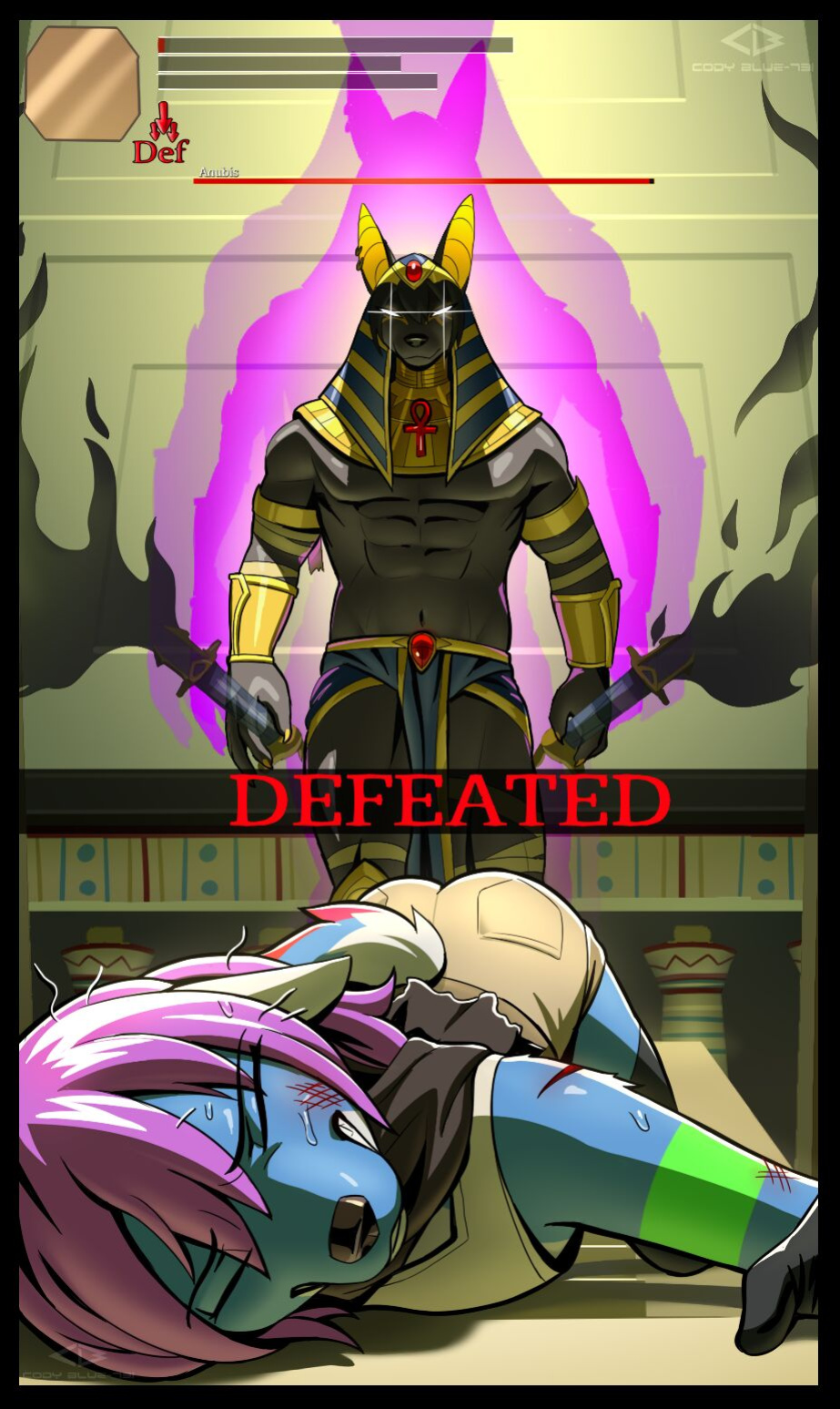 [CodyBlue-737] Defeated