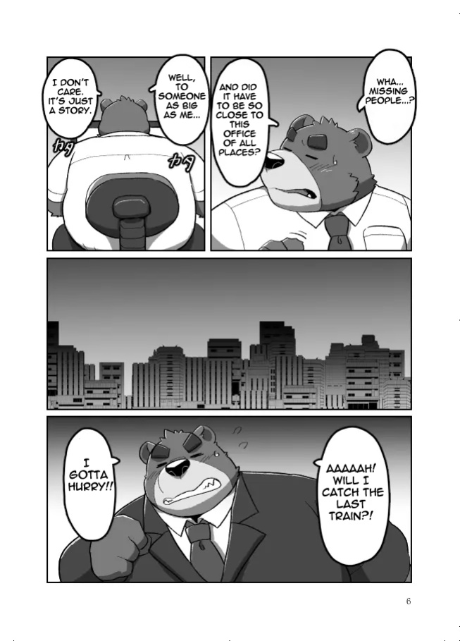[Kyouretsu Hiyougeka (Beat-kun)] Roshutsu Hentai Dosukebear| Exhibitionist Pervert Dosukebear [The_Masked_Kemoner]