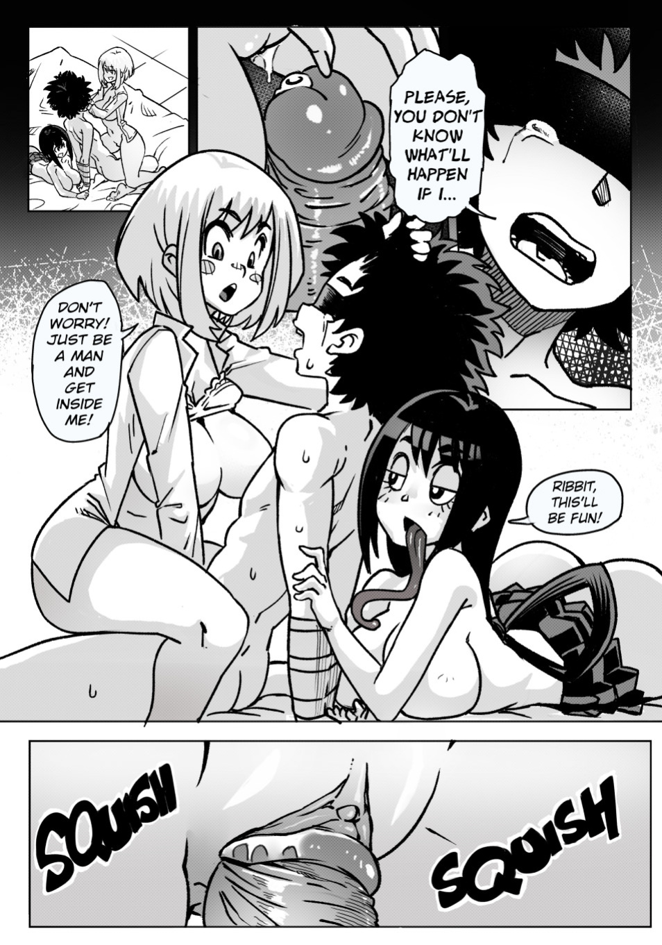 Pregnant Hero Academia
