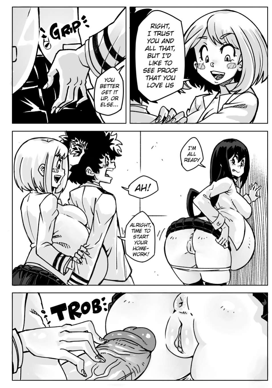Pregnant Hero Academia