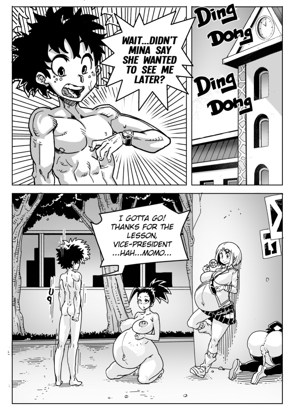 Pregnant Hero Academia
