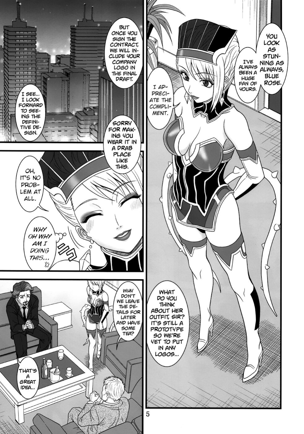 [Oretachi Misnon Ikka (Suhara Shiina)] Blue Business (TIGER & BUNNY) [Kinsei Translations]