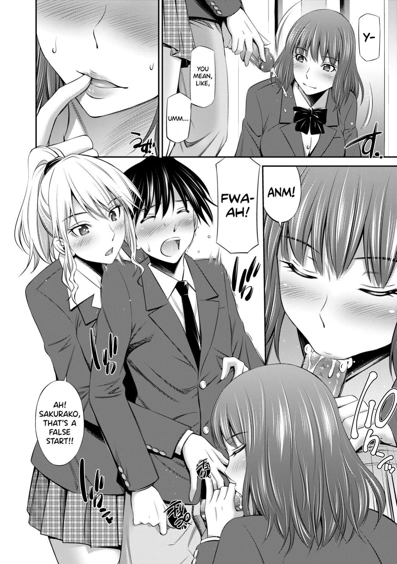 [Sabashi Renya] Senpai-tachi to no Gakuen Seikatsu [biribiri]
