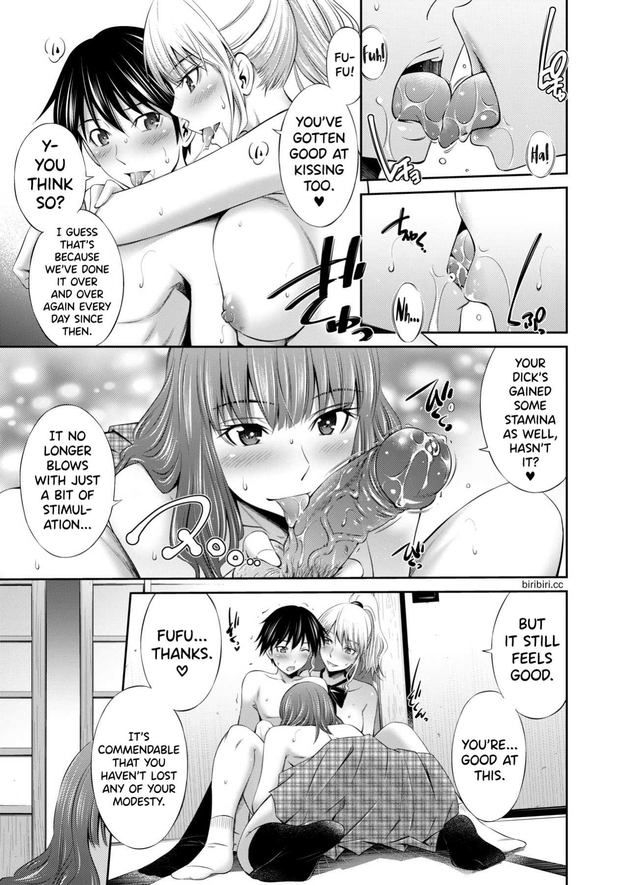 [Sabashi Renya] Senpai-tachi to no Gakuen Seikatsu [biribiri]