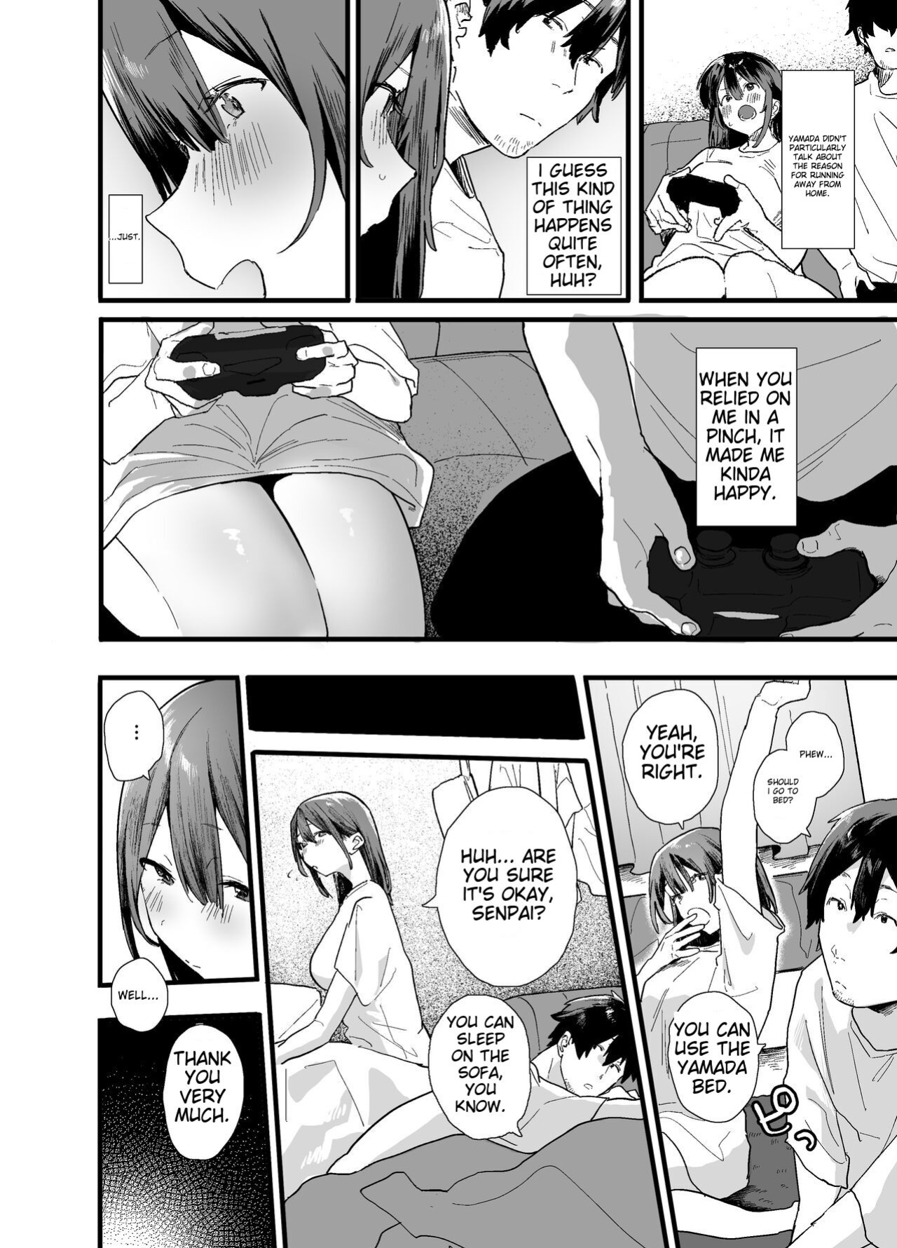 [Yamakon-ya (Yamakonbu)] My part-time coworker ran away from home and came to work here, but she was too sexy... [MTL]