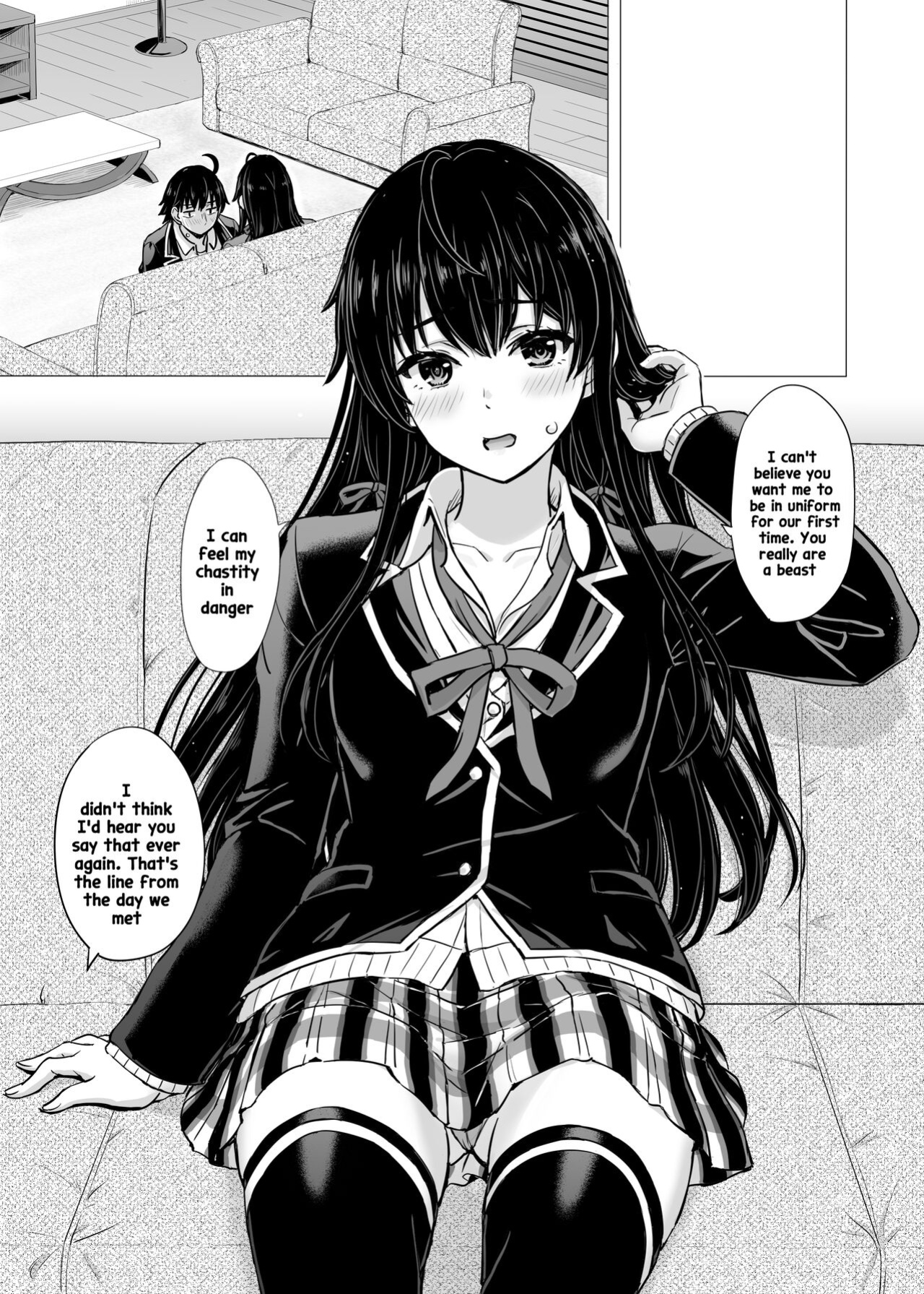 [Inanaki Shiki] Yukinon Manga (Yahari Ore no Seishun Love Come wa Machigatteiru.) [Hikarinokaze]