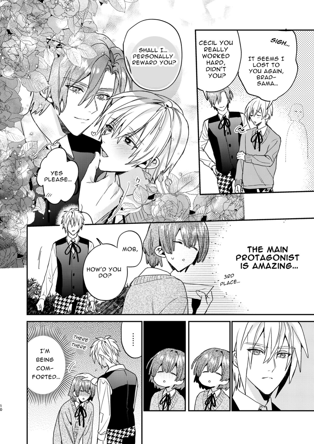 [niwaniwa (Oova Akiru)] Tensei Mob wa BL-gee no Sekai de Hamerare Kouryakusaremashita!? 3 | Sex with the Love Interest! But I'm an NPC! 3 [Bean Works]