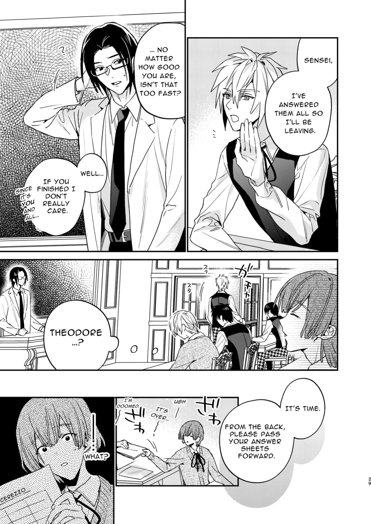 [niwaniwa (Oova Akiru)] Tensei Mob wa BL-gee no Sekai de Hamerare Kouryakusaremashita!? 3 | Sex with the Love Interest! But I'm an NPC! 3 [Bean Works]