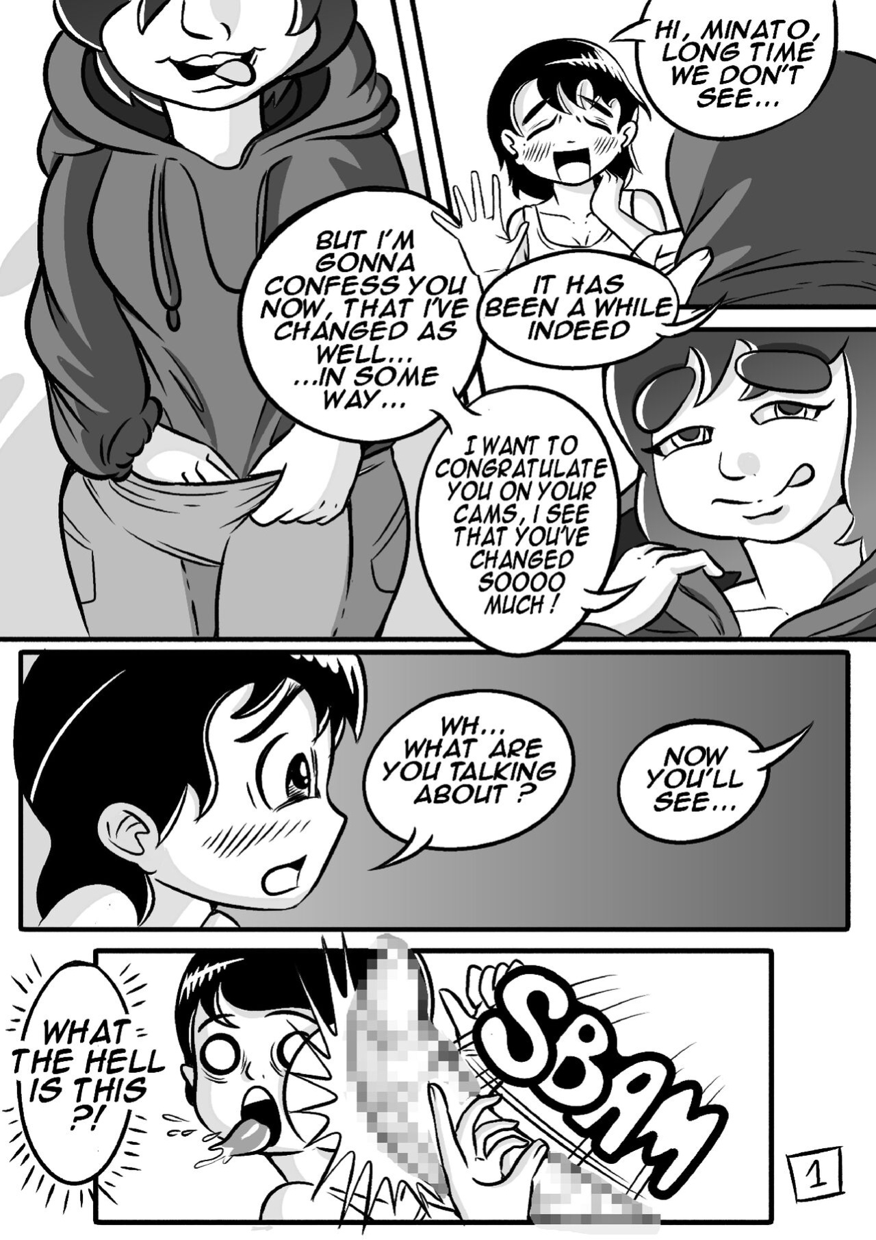 I tried female hormones to become a crossdresser Idol (black and white)