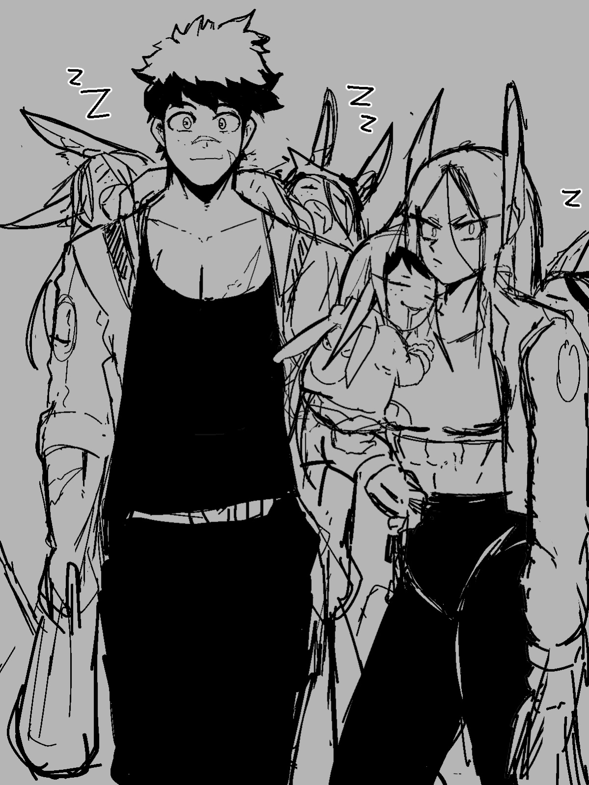 [Mark Gavatino] Mirko X Deku (My Hero Academia)