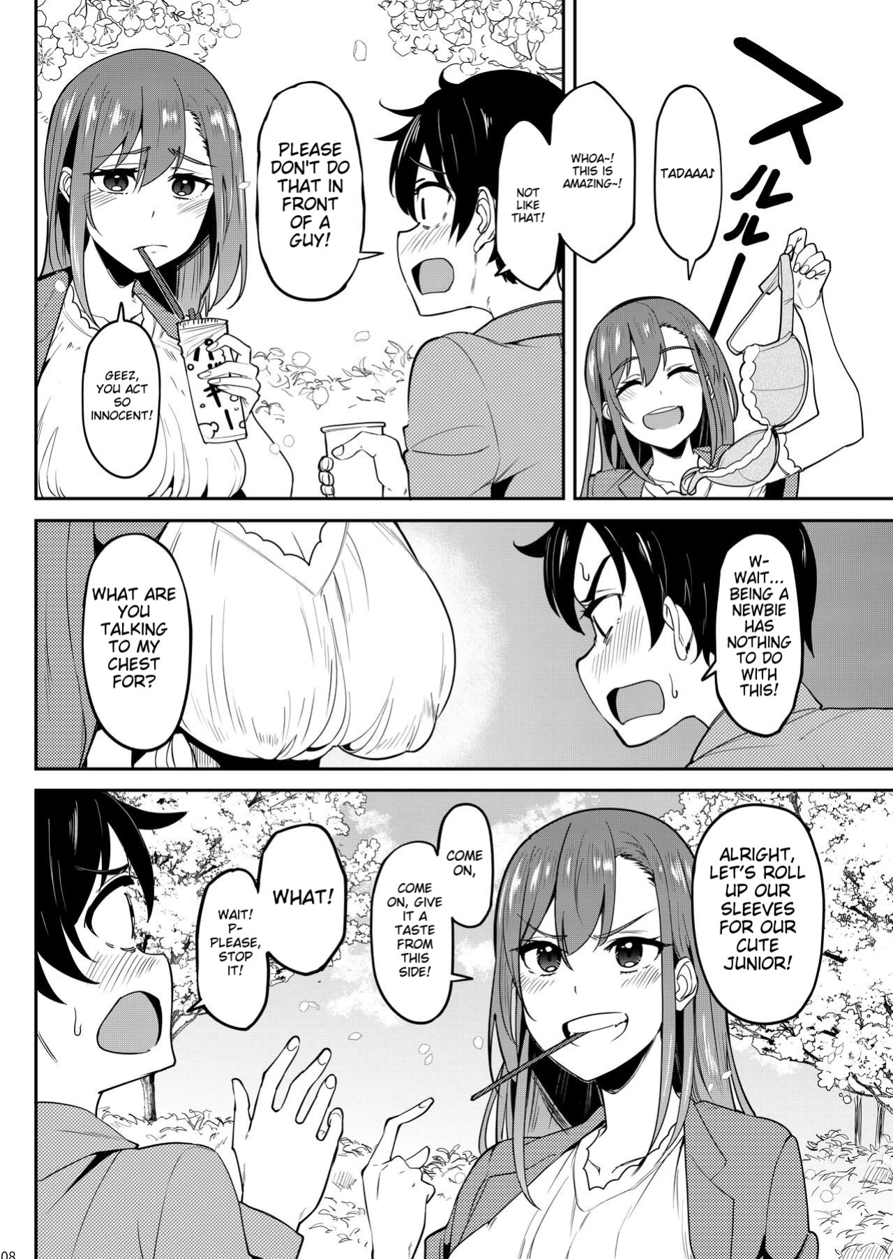 [Ikebukuro Distillery (Kosuke Haruhito)] Yoidore Hanamizake - Daigaku no Senpai to Ohanami Deisui Sex