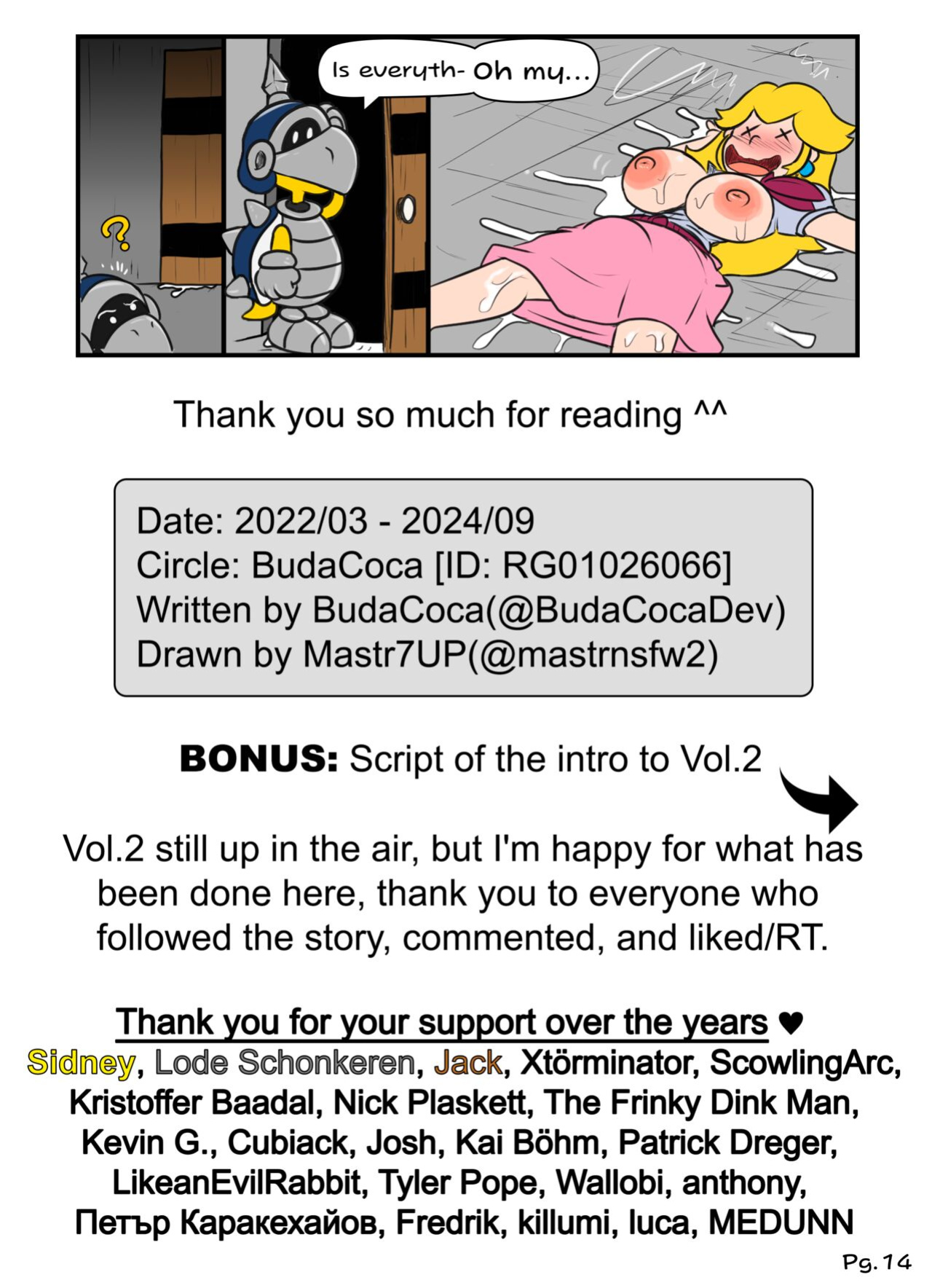 [BudaCoca(Mastr7UP)] The Mushroom Of Desire Vol.1 [Uncensored] (Super Mario)