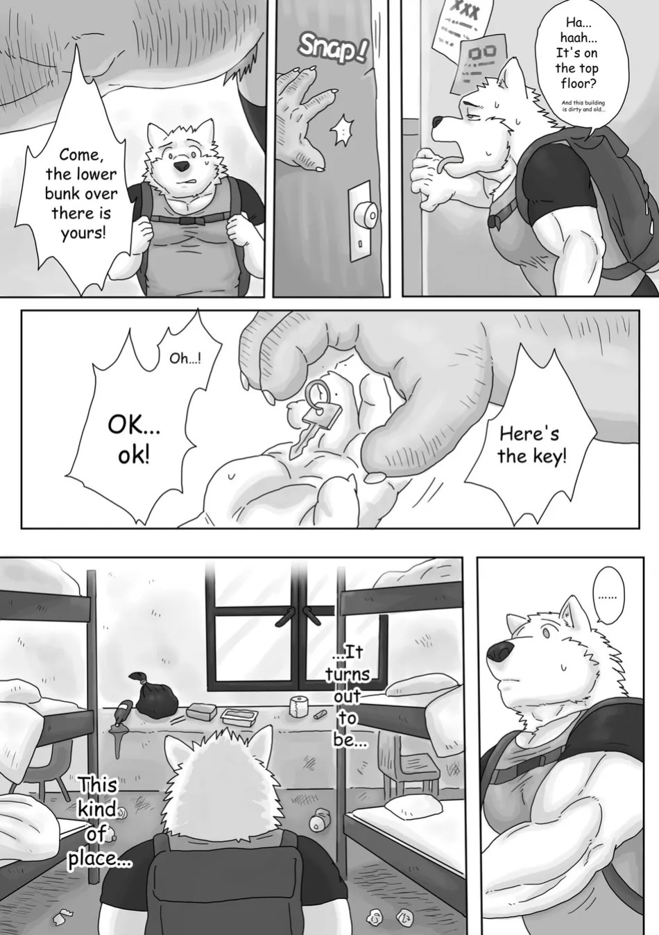 [Renoky] Found a super ~~ cheap inn in a big city! [Eng]