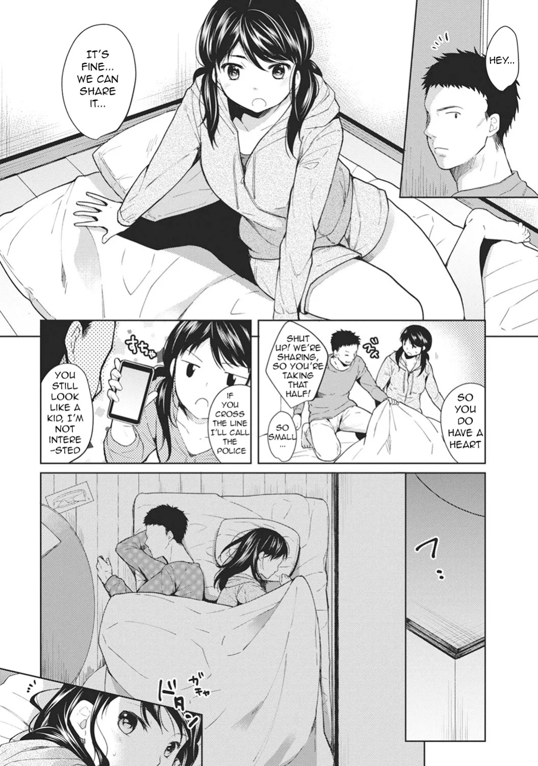[Fumitsuki Sou] 1LDK+JK Ikinari Doukyo? Mitchaku!? Hatsu Ecchi!!? Ch. 1-49 [Comfy Pillow Scans & 1 2 Translations]