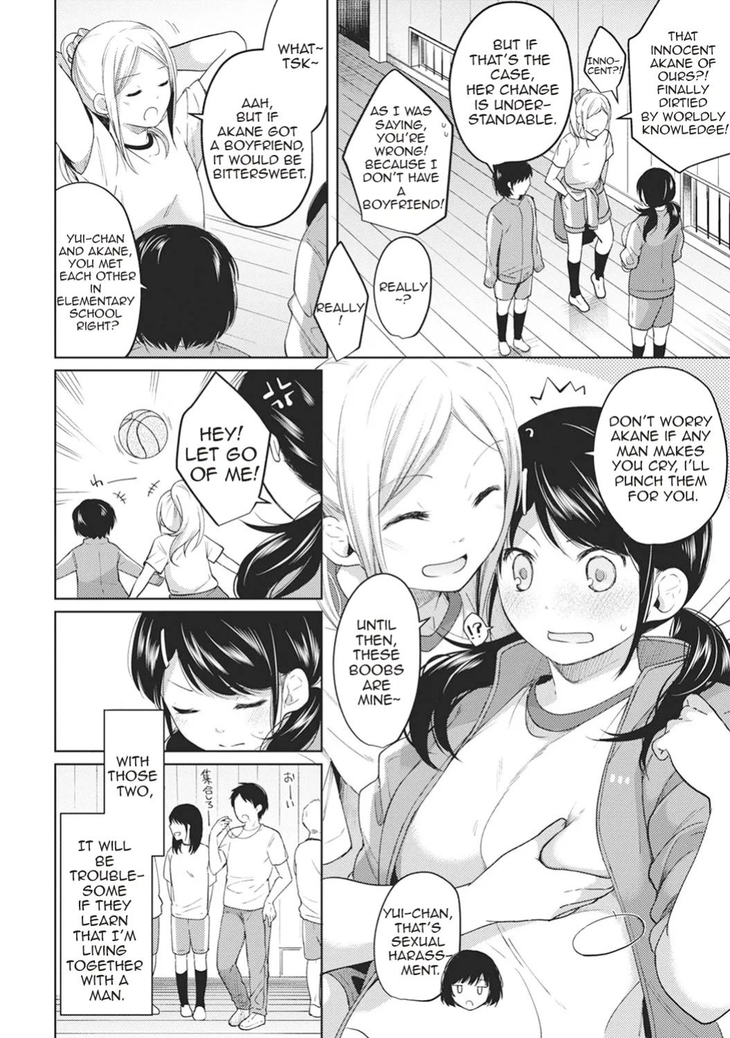 [Fumitsuki Sou] 1LDK+JK Ikinari Doukyo? Mitchaku!? Hatsu Ecchi!!? Ch. 1-49 [Comfy Pillow Scans & 1 2 Translations]