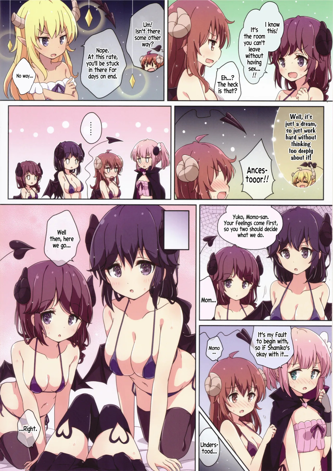 (C100) [Melty Pot (Mel)] Mahou Shoujo no Yume Jijou (Machikado Mazoku)