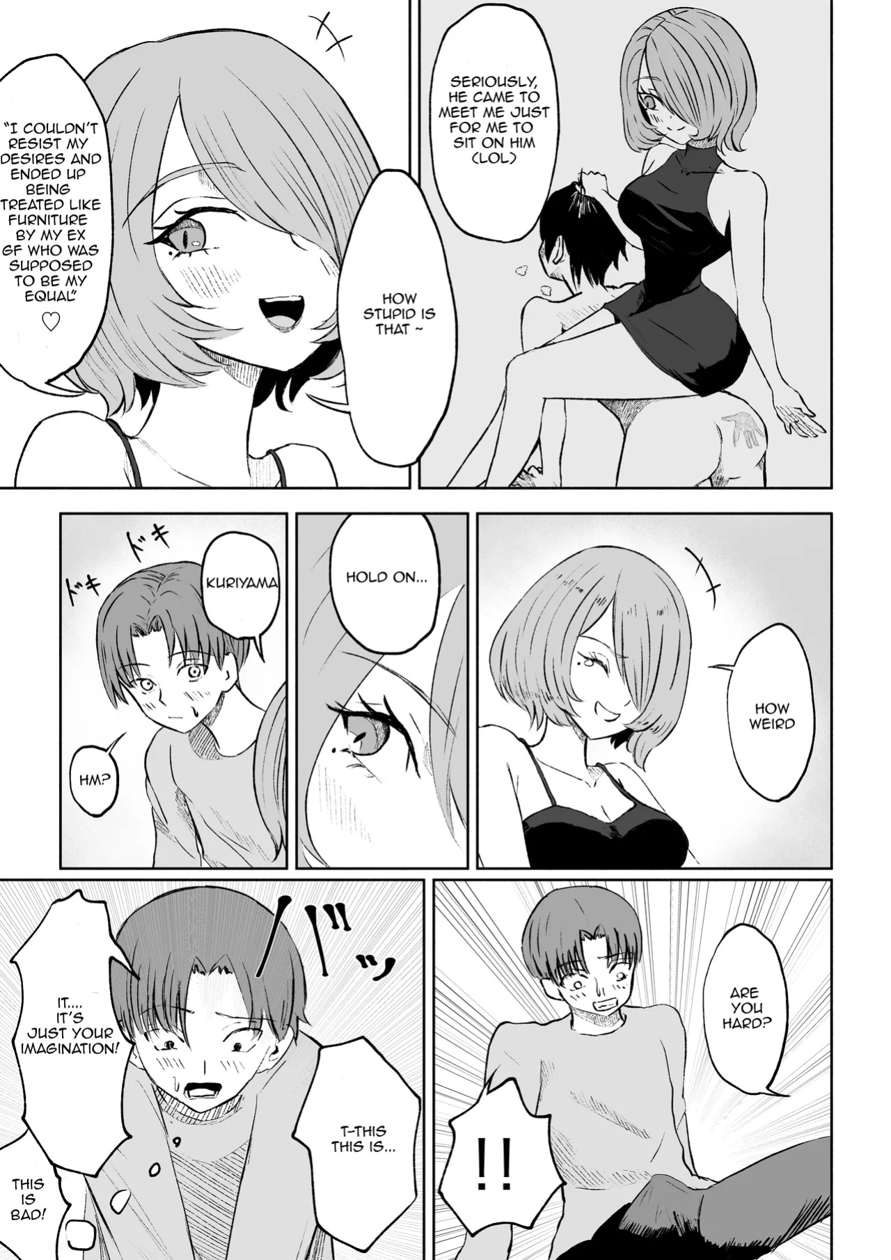 [Roki] Becoming my Female Friend's Chair
