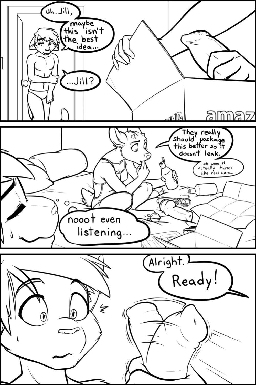[Black-Kitten] Special Delivery (W/ Extras)
