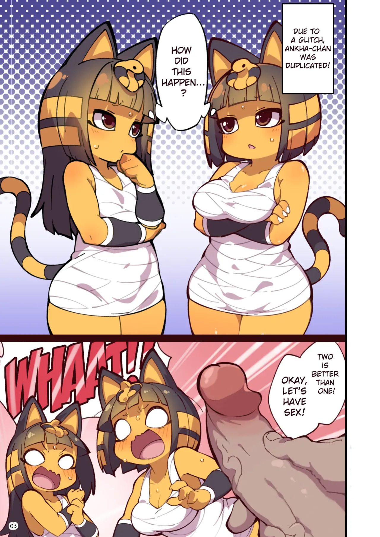 [Fukurou-ya (Fukurou)] A book about having sex with Ankha-chan in various outfits (Animal Crossing)