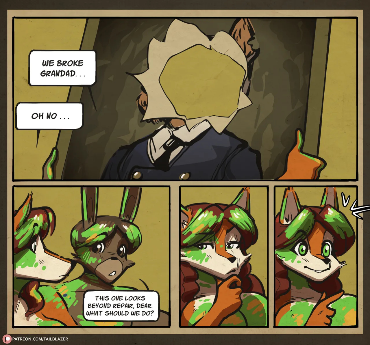 [Tail-Blazer] Mr. Hare (W/ Extras) (Incomplete)