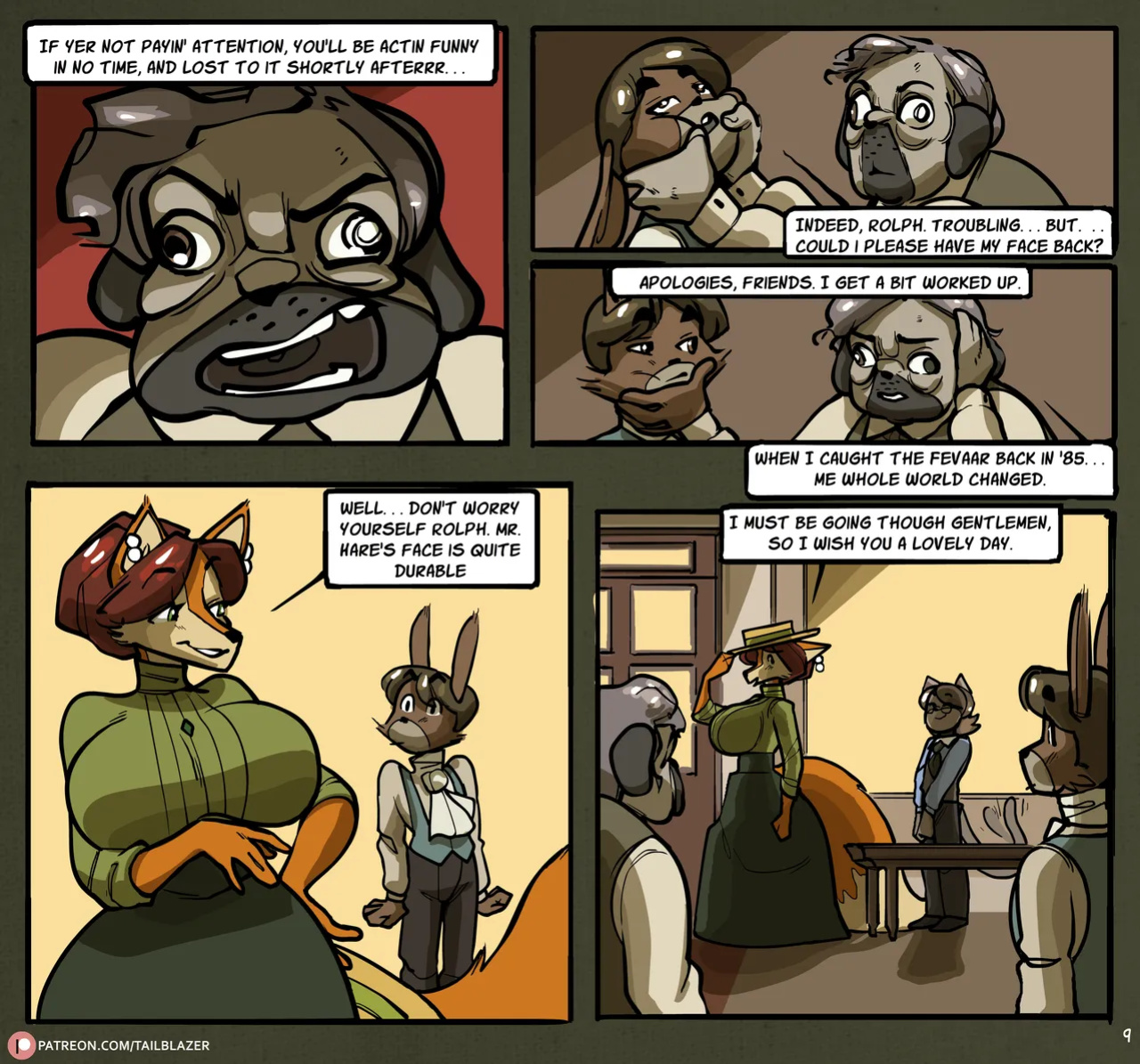 [Tail-Blazer] Mr. Hare (W/ Extras) (Incomplete)