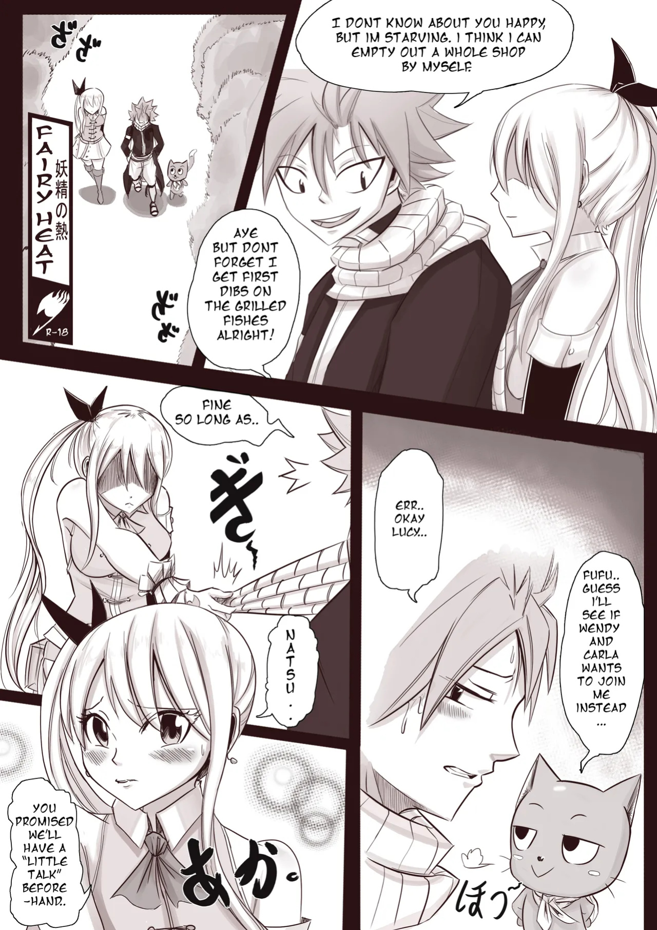 [Joshdinobarney] Fairy Heat 1 Doujin + Bonus (Fairy Tail)