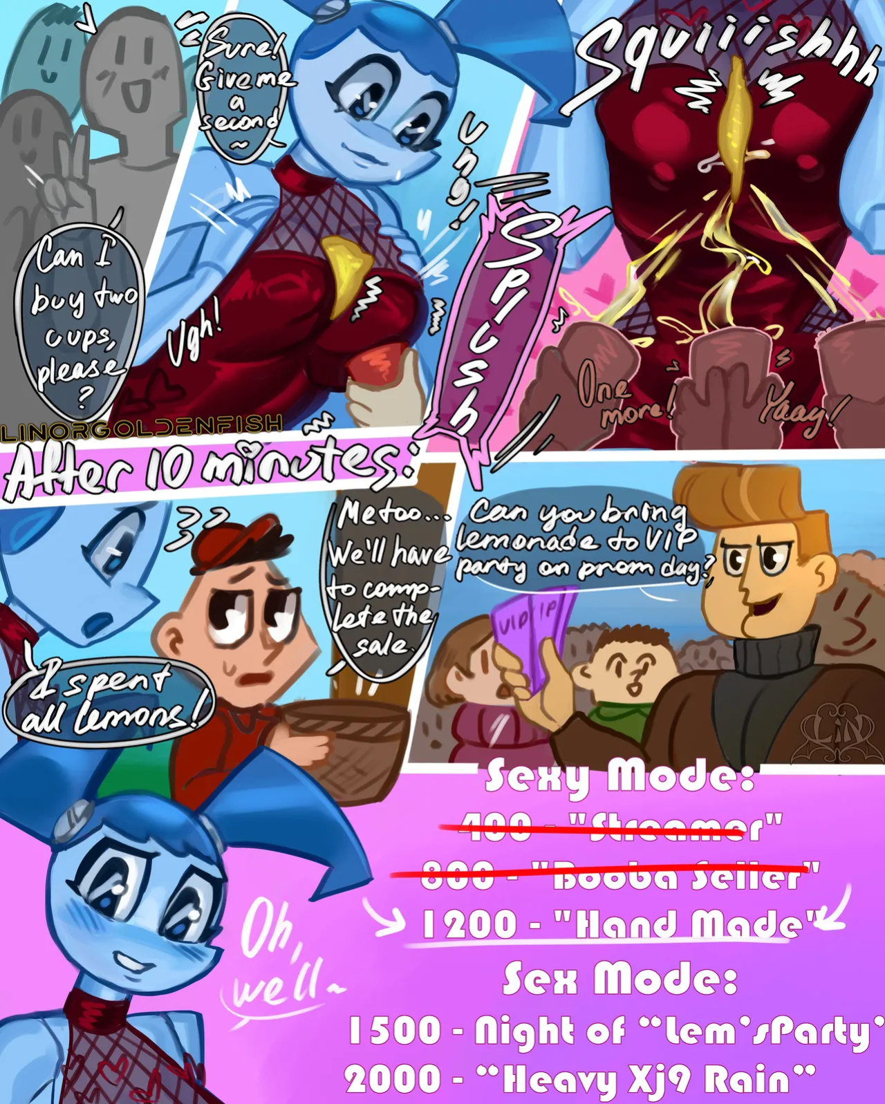 [Linor Goldenfish] My Life as a Teenage Robot