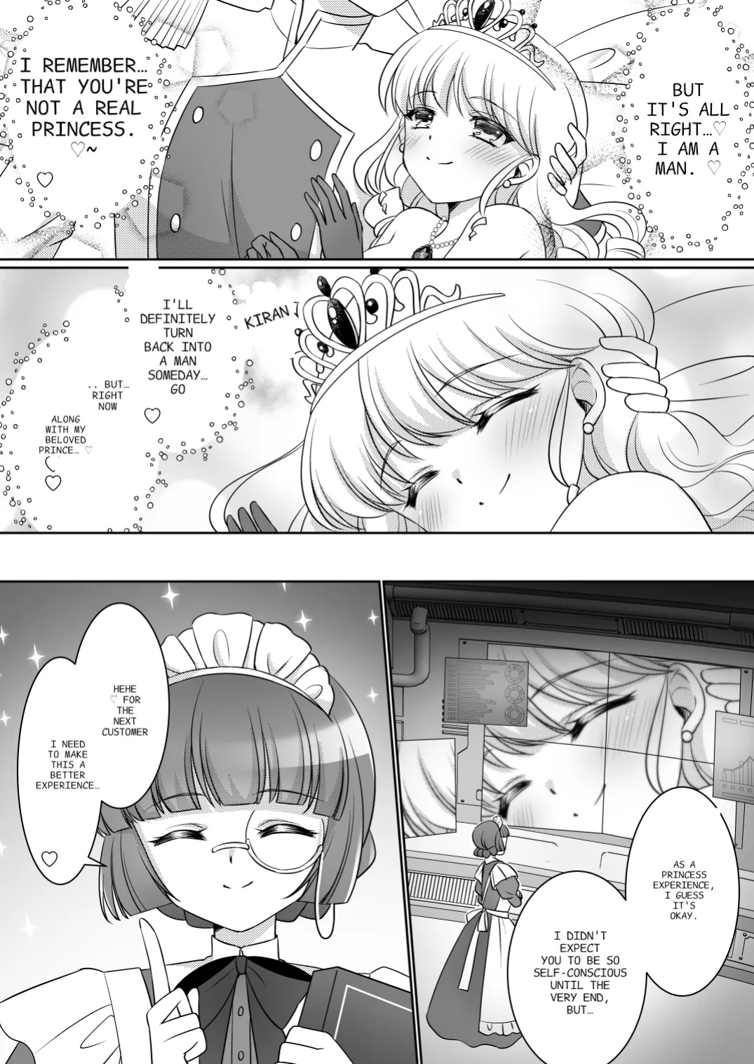 [Amui Okashi Seisakusho (Kagura Kurumi)] I'm definitely going to become a princess! ~I was turned into a princess through my experience as a princess~