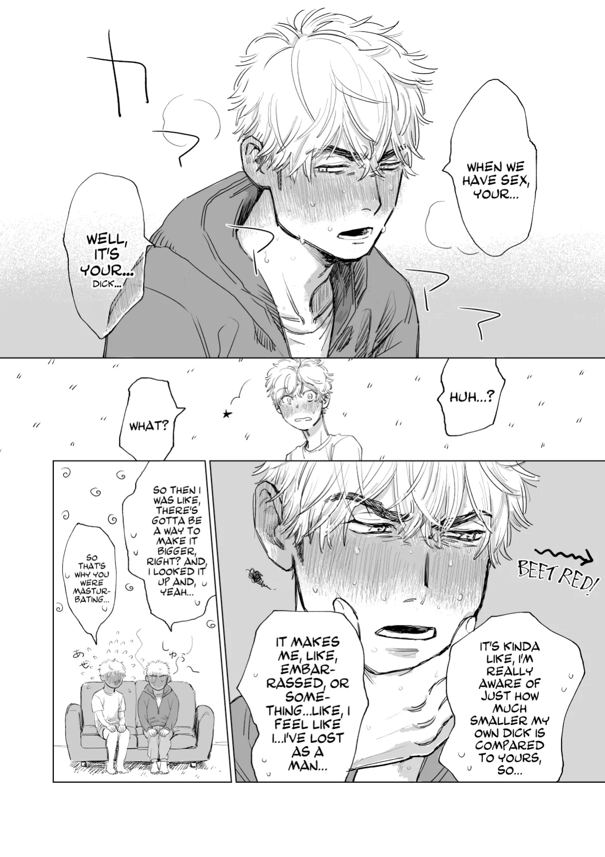 [Tameike] Ore no Kareshi ga Kyokonsugiru! | My boyfriend's too BIG! [A Cool Person]