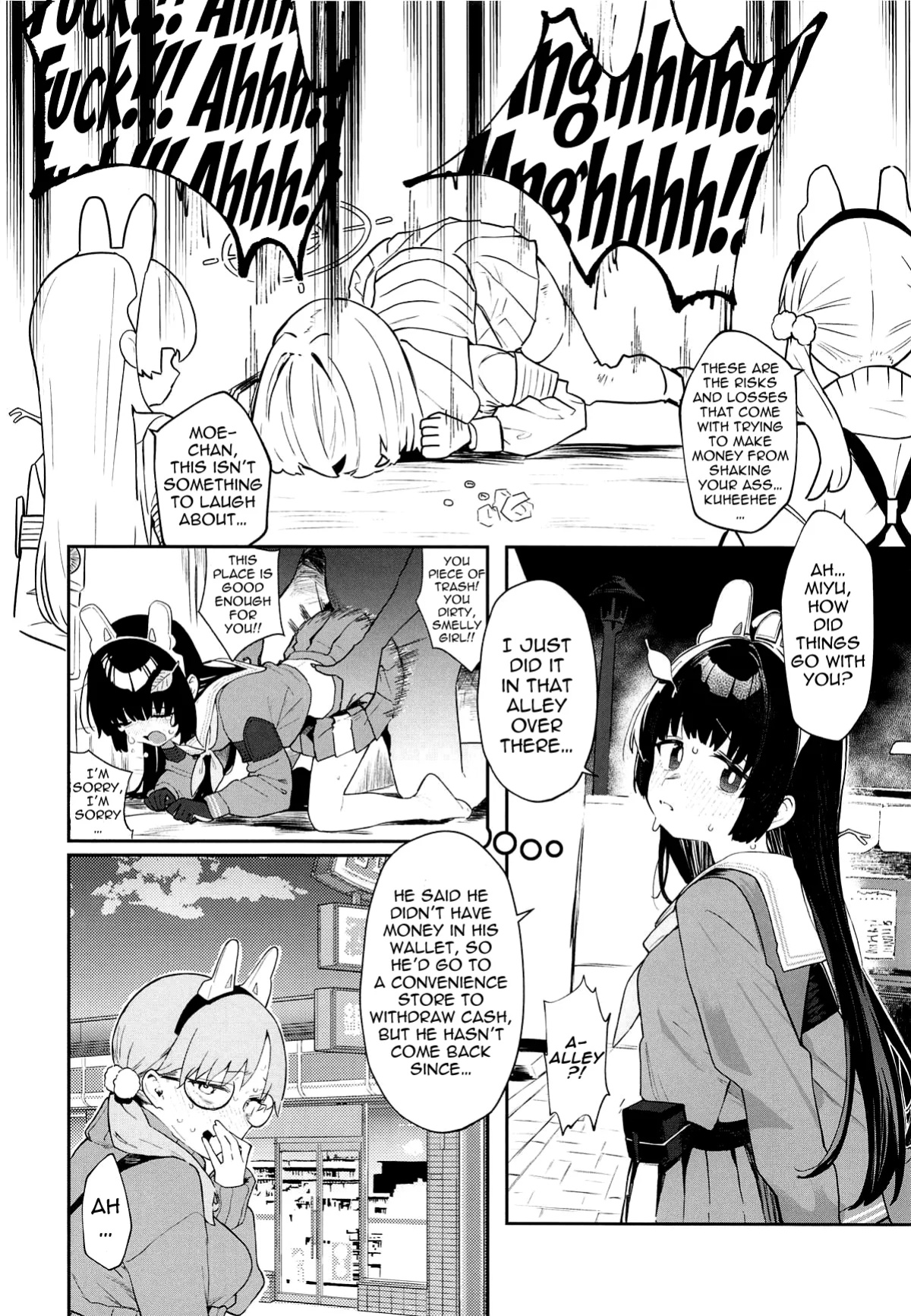 (C105) [Kawaiso Nanoha Nukeru (Nukeru)] We Are Selling! Watashi-tachi wa Utta. (Blue Archive) [hardcase8translates]