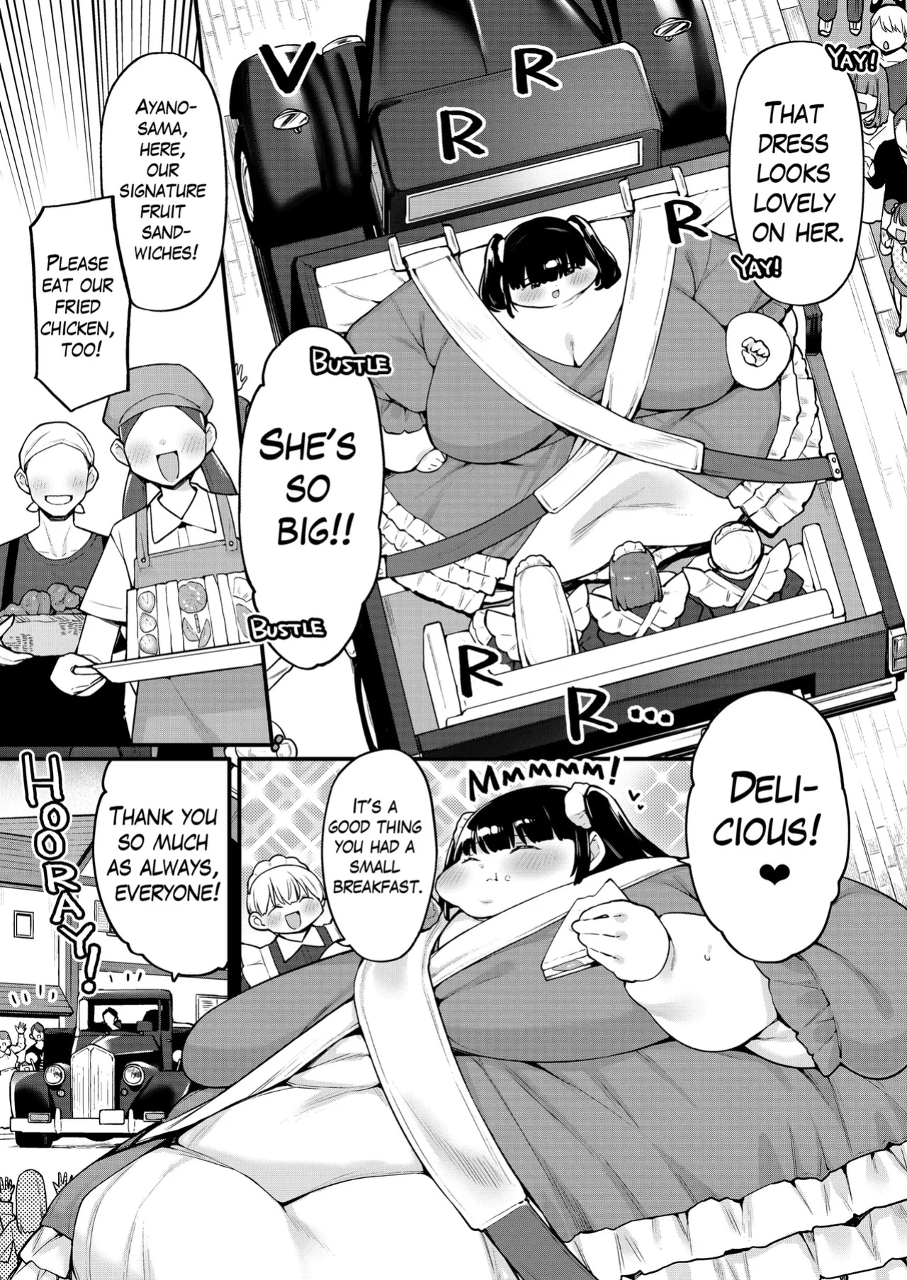 Ayano's Weight Gain Diary: Dream!