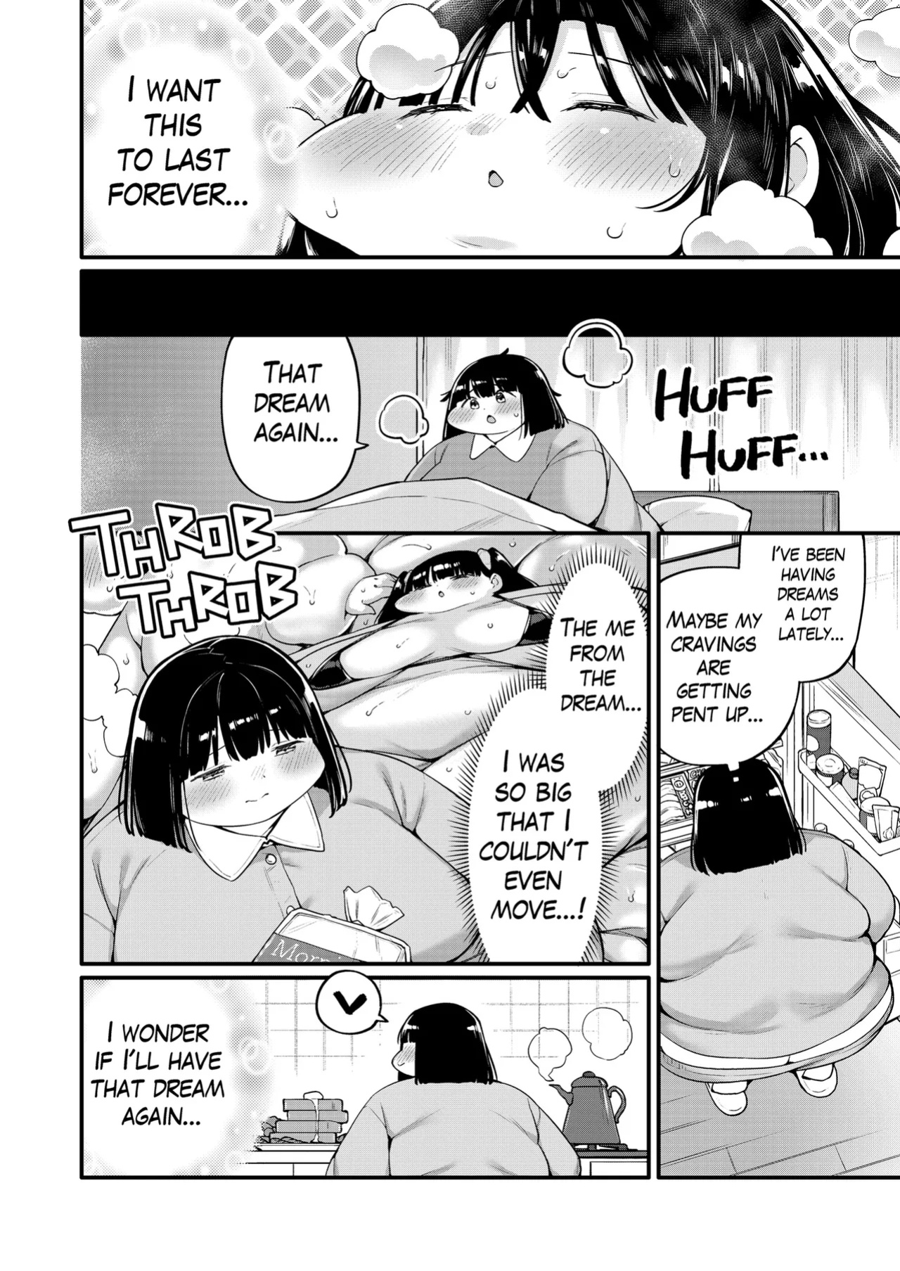Ayano's Weight Gain Diary: Dream!