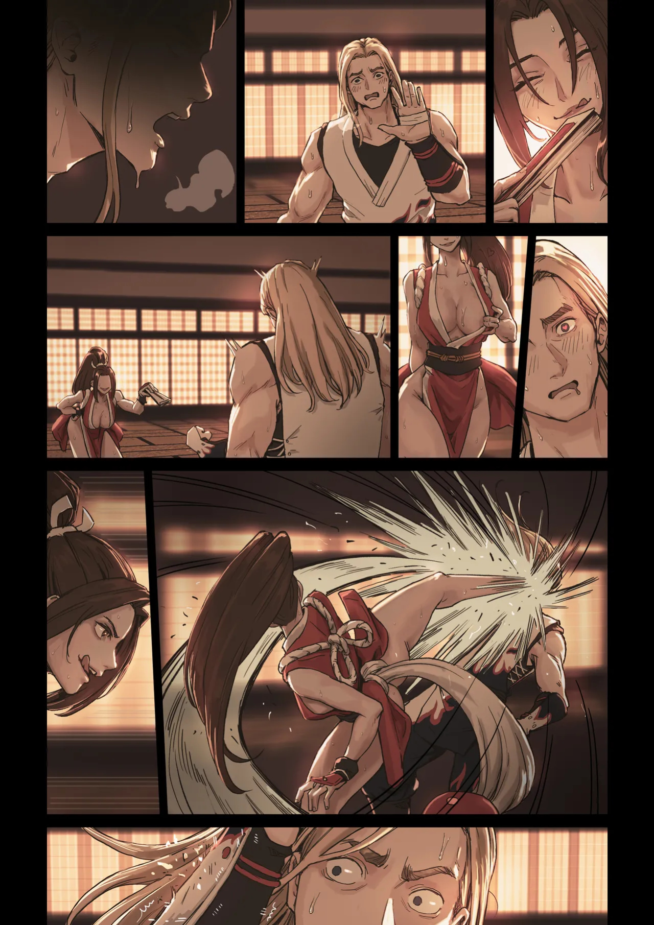 [TSFSingularity (CunCyun)] Hot Swapped! (Fatal Fury/KoF)