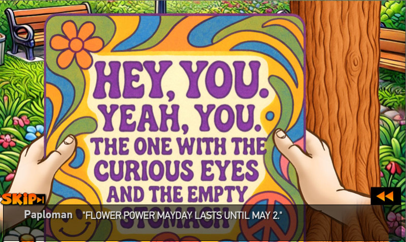 She Means Business game: MayDay Flower Power Annual Event