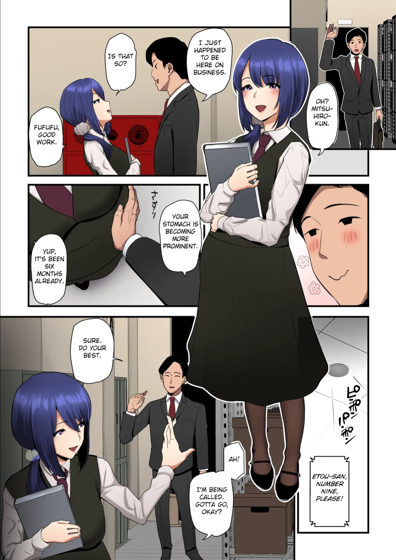 [Ura no Hikidashi (Nizii)] Nureta Ajisai 3 [Fated Circle][Colorized]