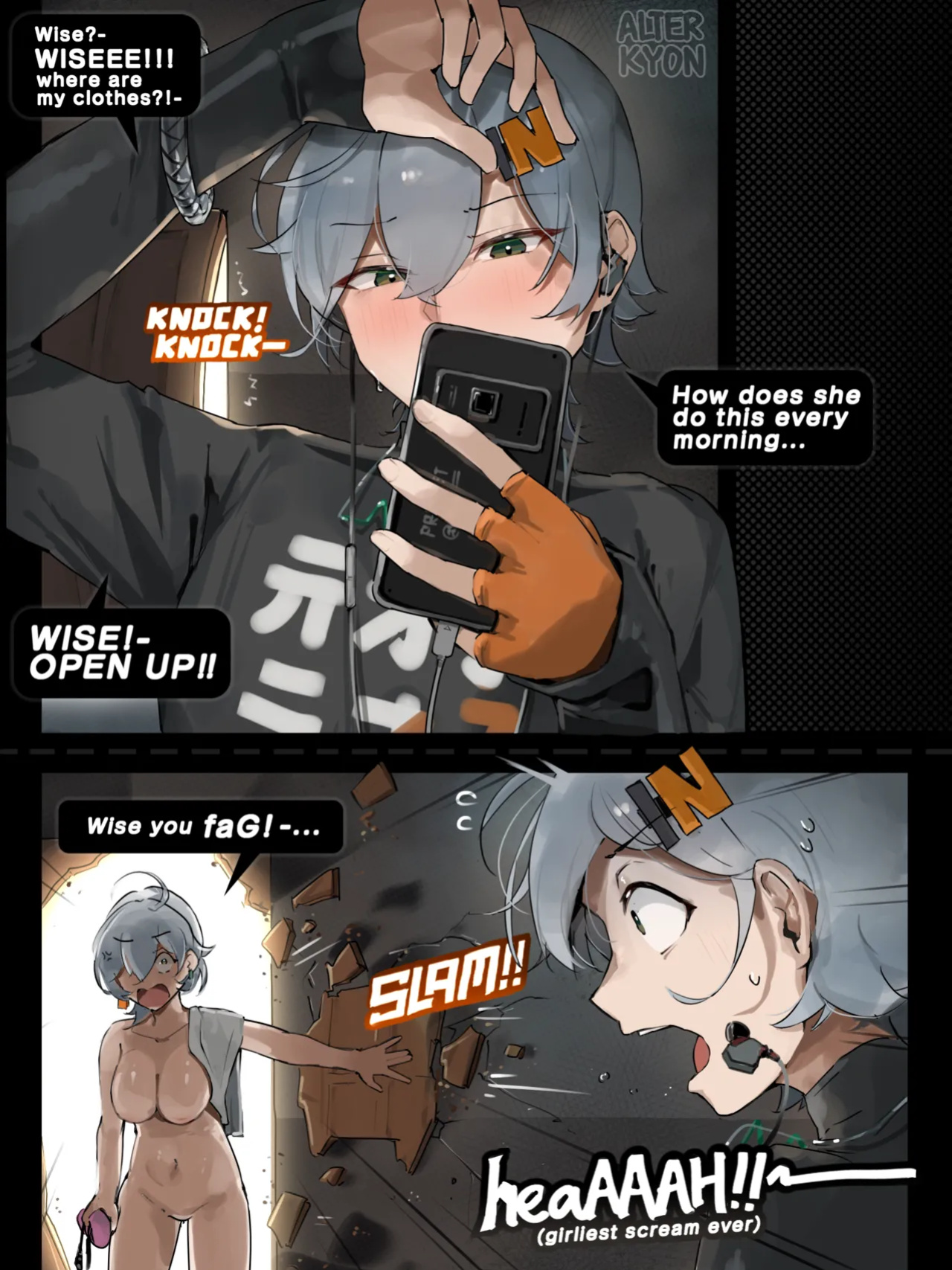 [AlterKyon] Gray-haired Belle's power spike (Zenless Zone Zero)