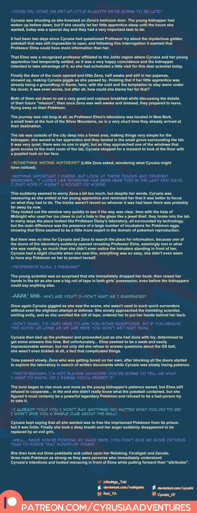 [rodrigotfa] 1. Cyrusia's Adventures (Complete and in the Order)