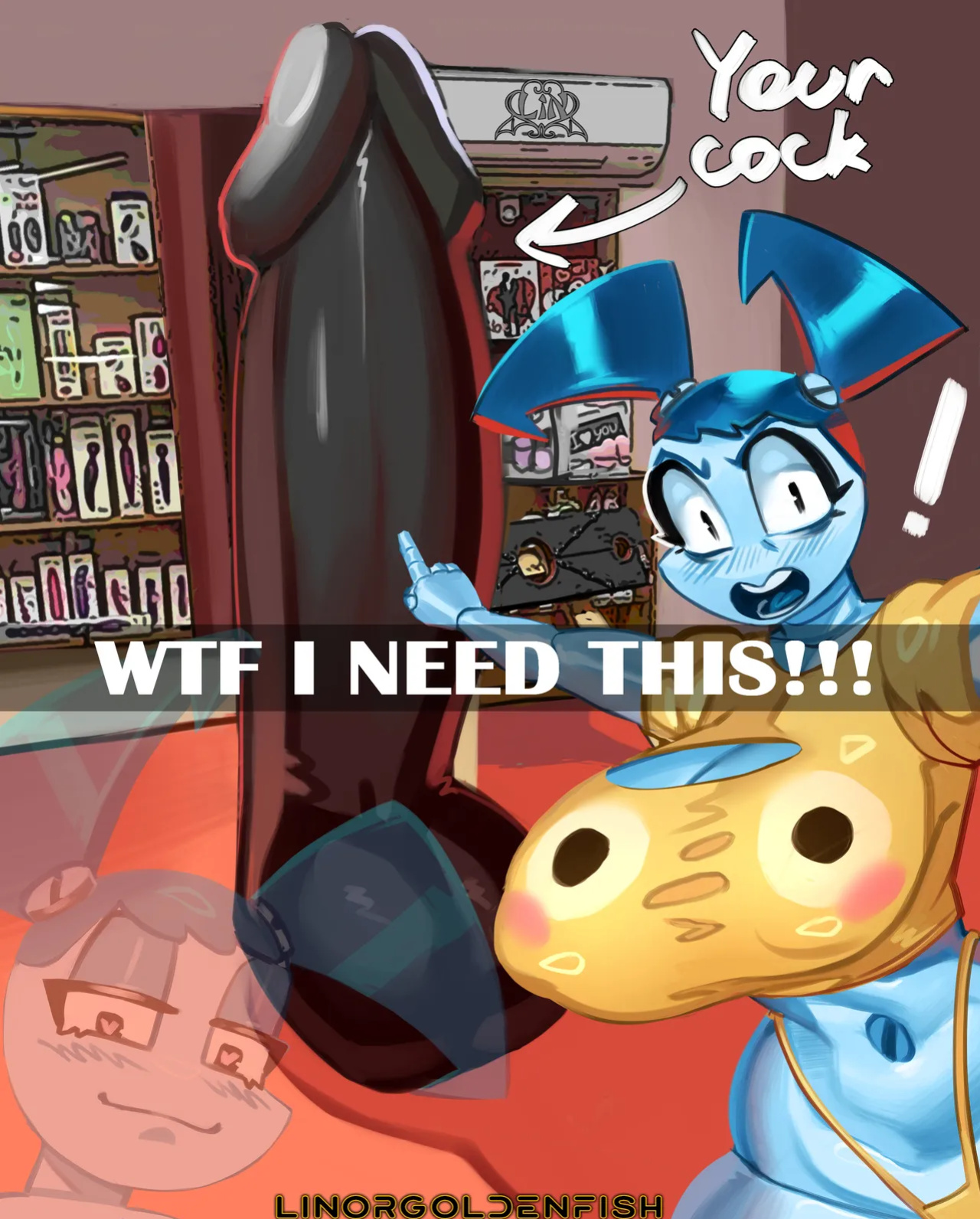 [Linor Goldenfish] Jenny NEED this! (My Life as a Teenage Robot)