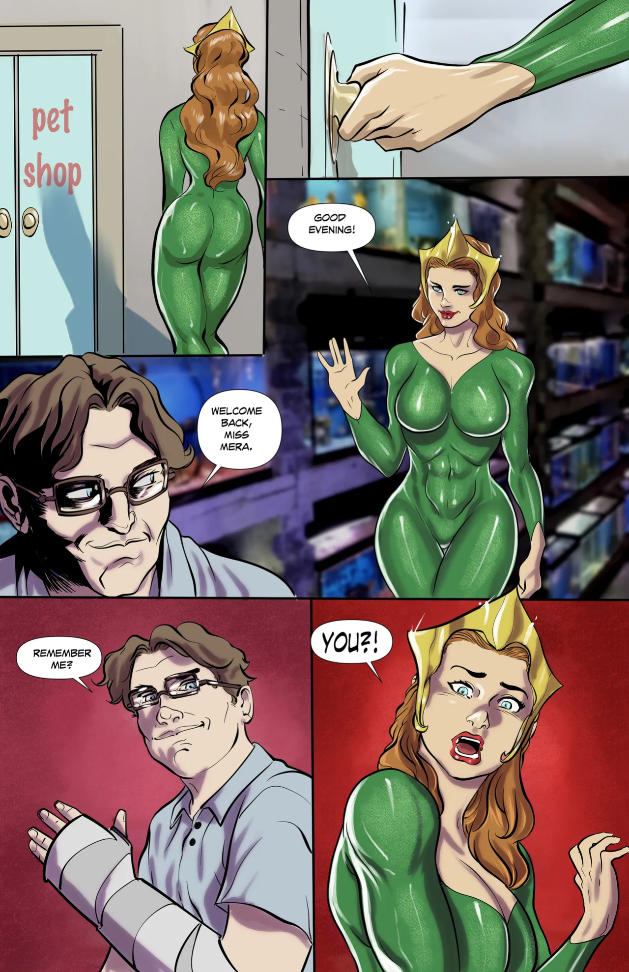 [Metrinome] Mera Gets Blackmailed (Justice League)