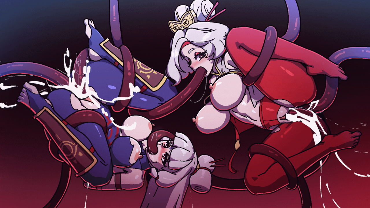 [Bathsalts1] Pura & Impa: GRANNY COMEBACK SEX CIRCUIT (The Legend of Zelda)