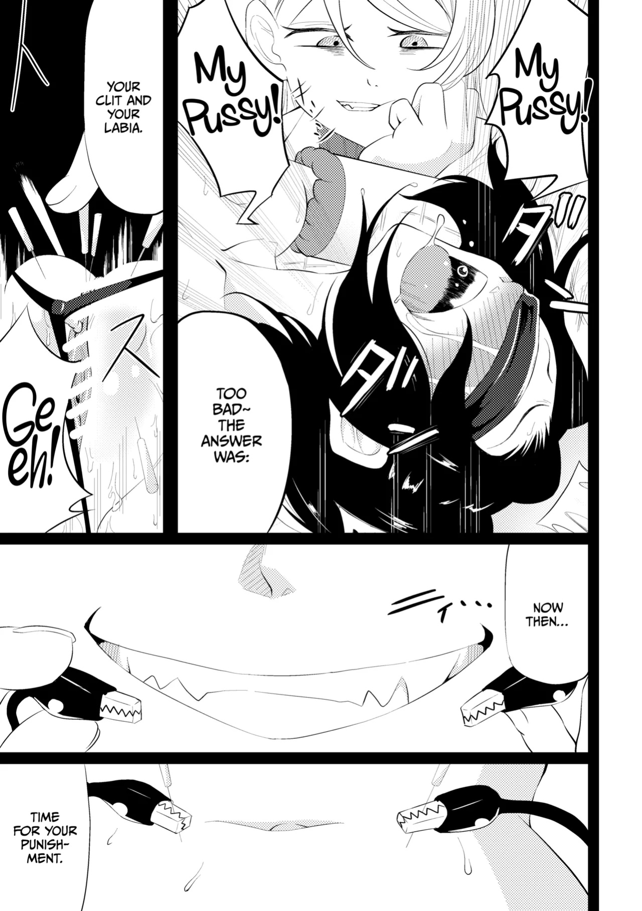 [Wanitokagegisu] Nyoudou Hari Denryuu Seme [CulturedCommissions]