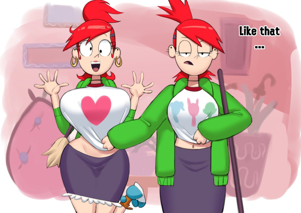 [Greyimpaction] Frankie Foster & Imaginary Frankie (Foster's Home for Imaginary Friends)