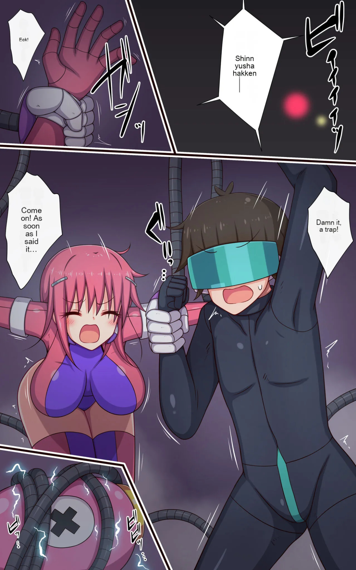 Male and Female Tickle Sex Trap Translated