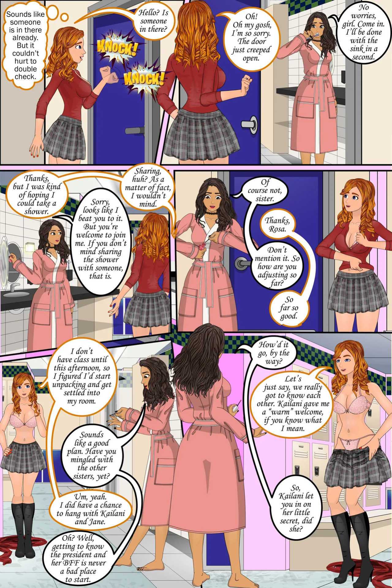 [Sapphire Foxx] The Coed Curse - Sorority Sisters