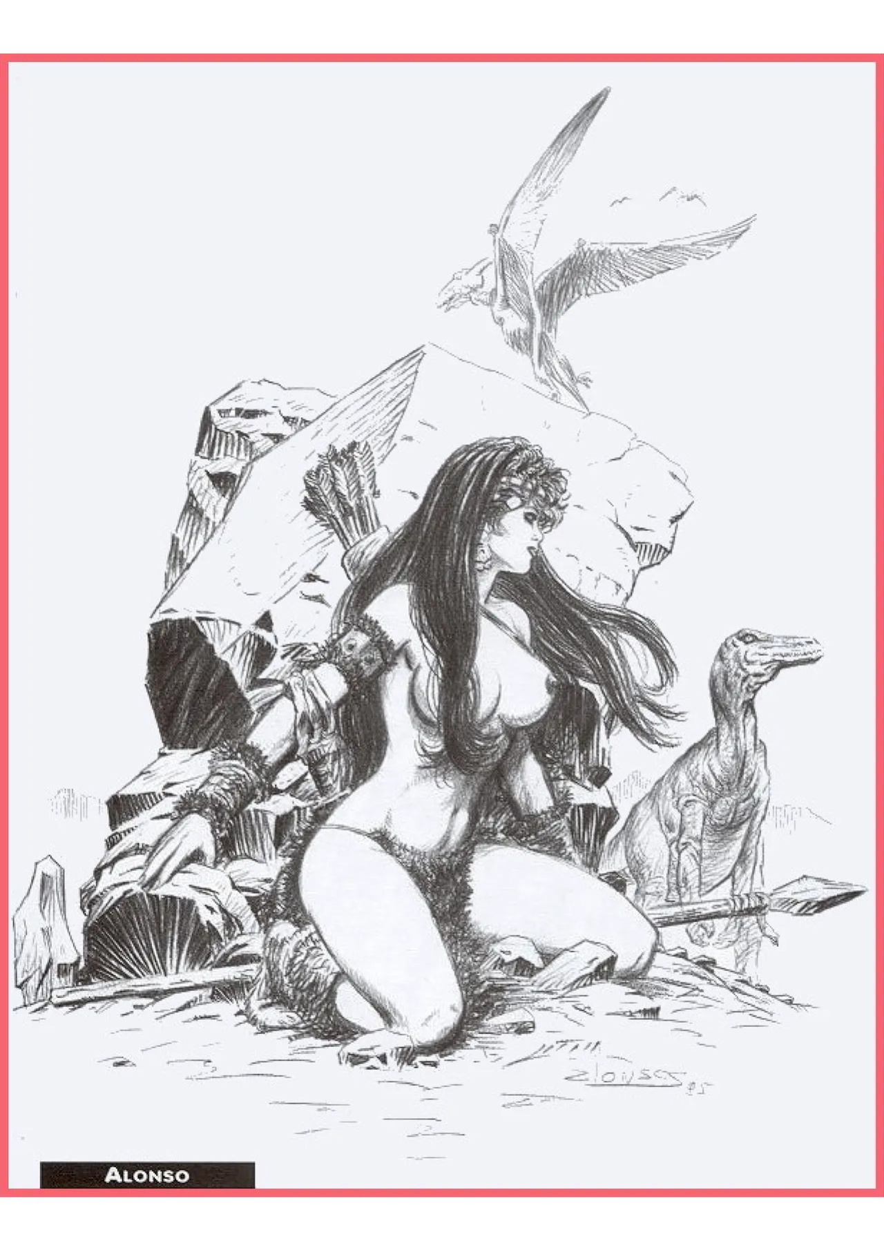 Primal Lust (A Gallery Girls Collection) [English]